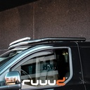 Lampenhouder voor op het dak (voor), zwart Ford Transit Custom Hybride 2024+