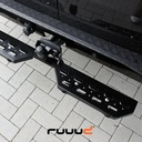 Opstaptrede zwart aan trekhaak met sensor Ford Transit Custom 2023+