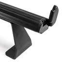 Aluminium Dakdragers HD Zwart Ford Transit Custom Hybride 2024+