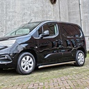 Sidebars RVS zilver Opel Combo-e 2021+