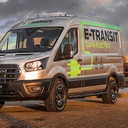 Sidebars Zwart RVS Ford E-Transit 2022+