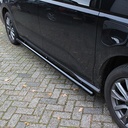 Sidebars Zwart RVS Volkswagen Multivan T7 2022+