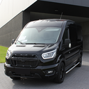 Sidebars RVS zilver Ford Transit 2014+