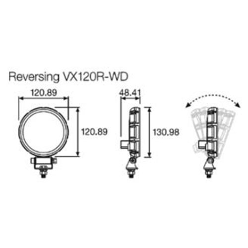 OSRAM LEDriving® REVERSING VX120R-WD