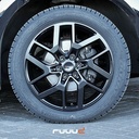 Rim and tire set RUUUD Bastogne 19 inch Ford Transit Custom 2023+