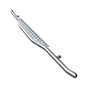 Sidebars (KEP) RVS zilver Mercedes eVito 2019-2024