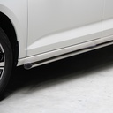 Side bars Stainless steel silver Volkswagen Caddy 2004 - 2020