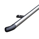 Side bars Stainless steel silver Ford Transit 2014-2024 FWD