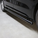 Side bars Black stainless steel Mercedes e-Sprinter 2020+