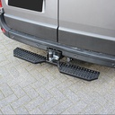 Rear step black for mounting at removable towing hook (STEP1202)