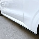Sideskirts Zwart Ford Transit Custom 2023+