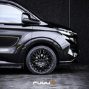 Rim and tire set RUUUD Brussels 19 inch Ford Transit Custom 2023+