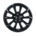 Velgenset (4) RUUUD Craftstar 18 inch Aluminium Zwart Volkswagen Crafter 2017-2022