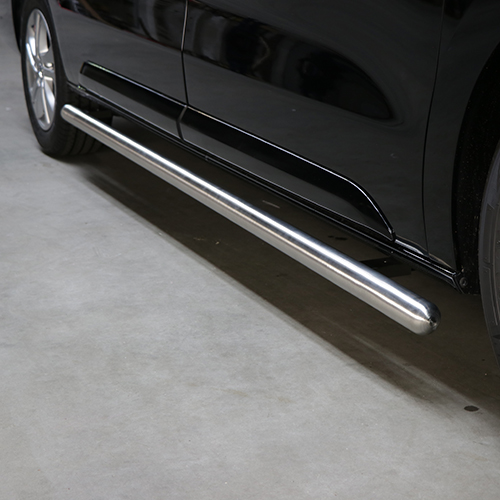 Side bars Stainless steel silver Opel Vivaro 2014 - 2019