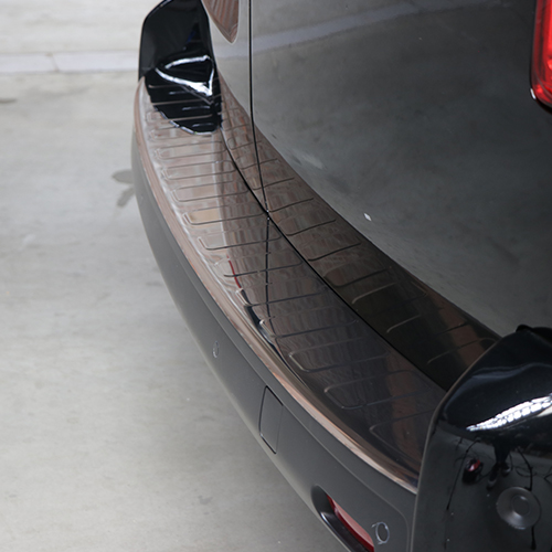 Bumper beschermer RVS Ford Transit Custom 2012 - 2018
