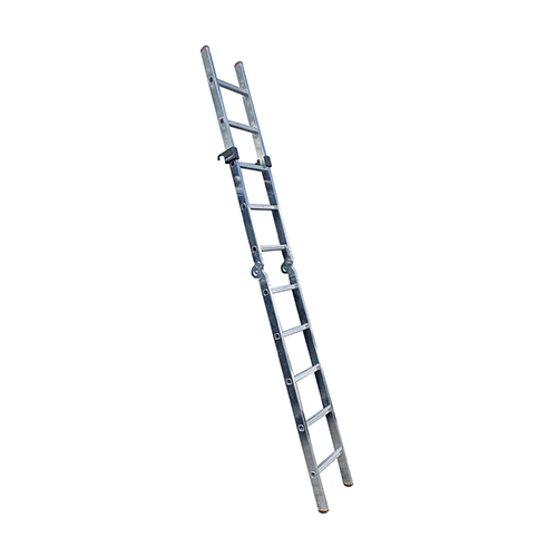 [TRR-UNI] Foldable multi climb ladder aluminium 2-delig