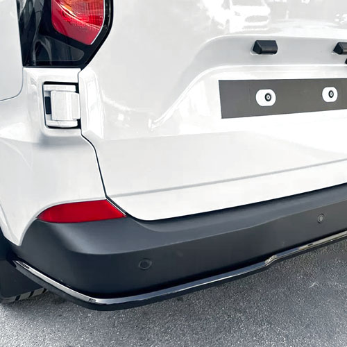 [196RSP-B] Achter splitter Ford E-Transit Custom 2024+