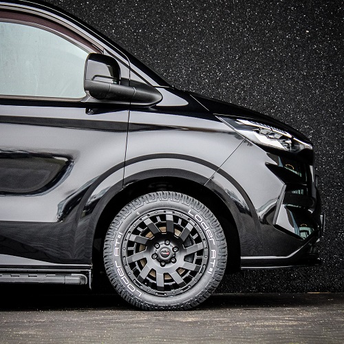 [150WS15-CUS] Wheelset (4) RUUUD Waterloo 18 Inch Ford Transit Custom 2023+