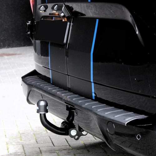 [150BZ-CUS] Bumper protector ABS plastic Ford Transit Custom 2023+